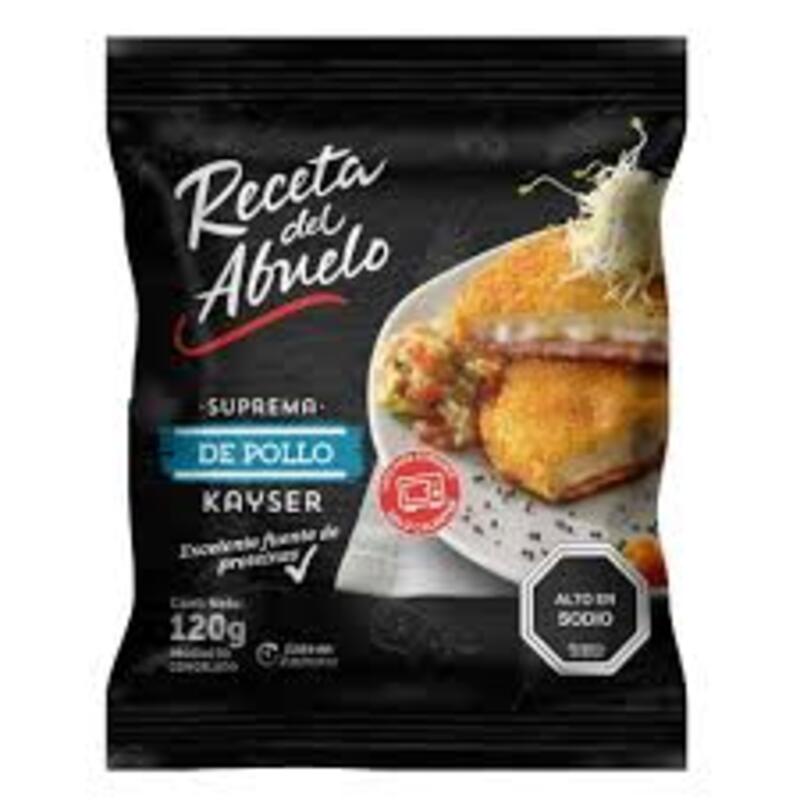 Suprema de pollo 120grs Receta del Abuelo verificar precio