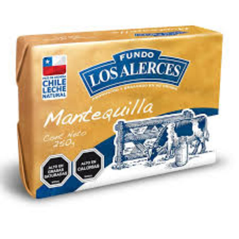 Mantequilla Alerce 250grs verificar precio