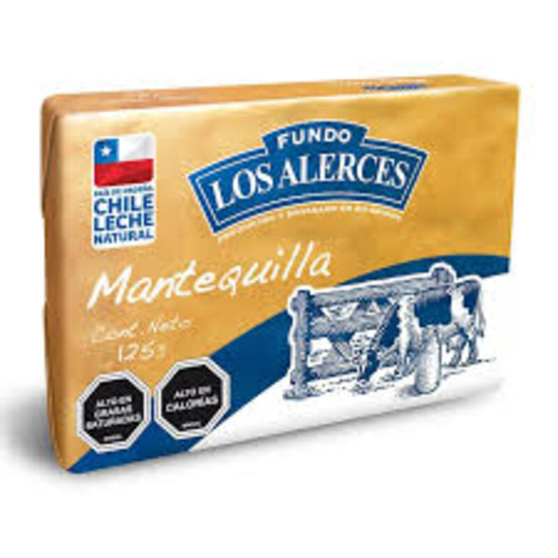 Mantequilla Alerce 125grs verificar precio