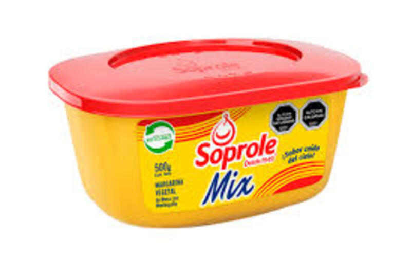 Margarina mix Soprole pote 500grs verificar precio