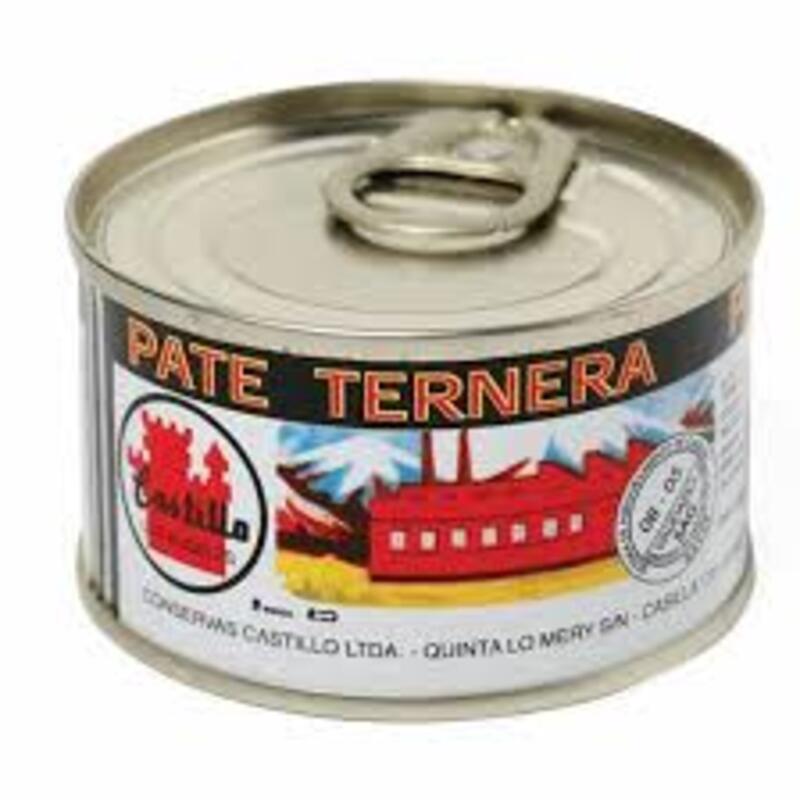 Paté tarro ternera castillo 100grs verificar precio