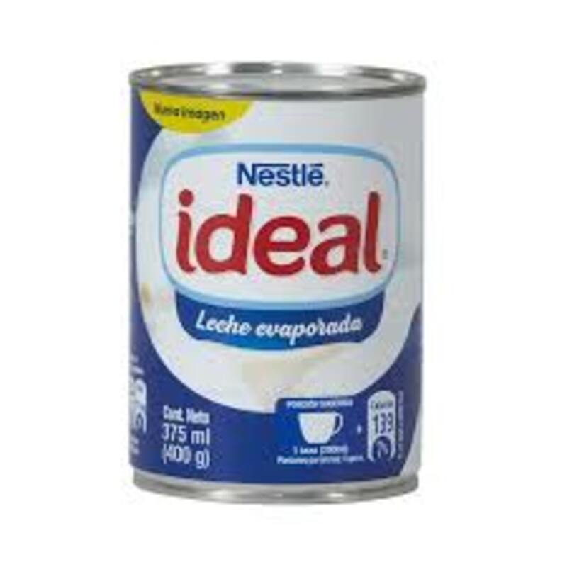 Leche Evaporada Ideal 336ml