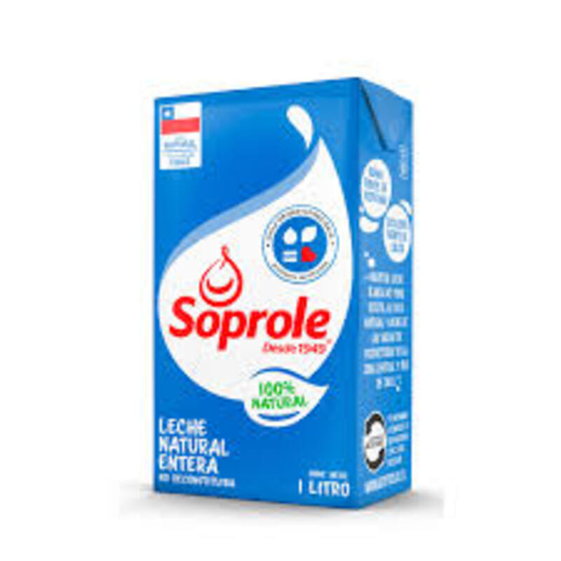 Leche Soprole Natural 1lt