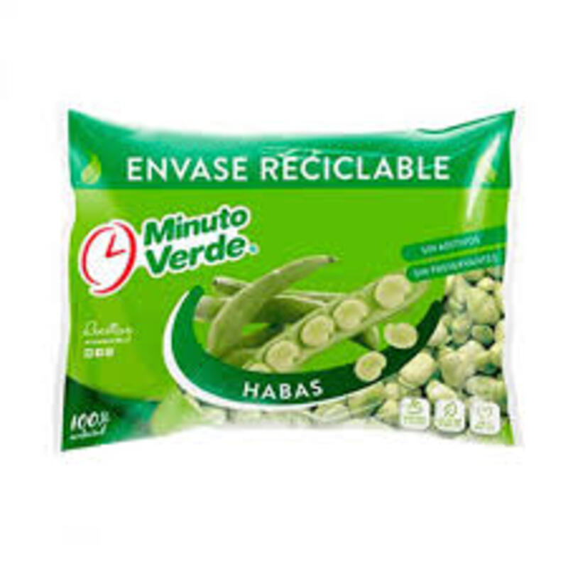 Habas 200grs Minuto Verde verificar precio