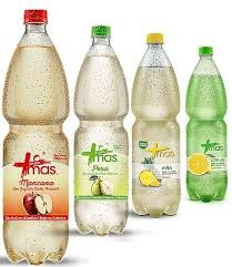 Aguas mas 1.6 Lts  Sabores Manzana, pera, granada, uva y limón