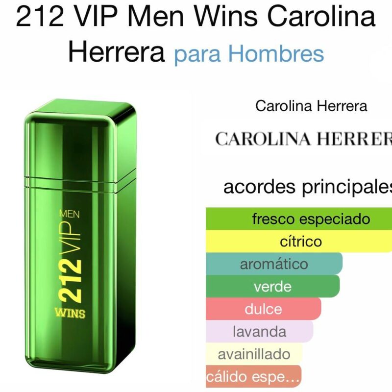121 VIP Men Wins Carolina Herrera - para Hombres