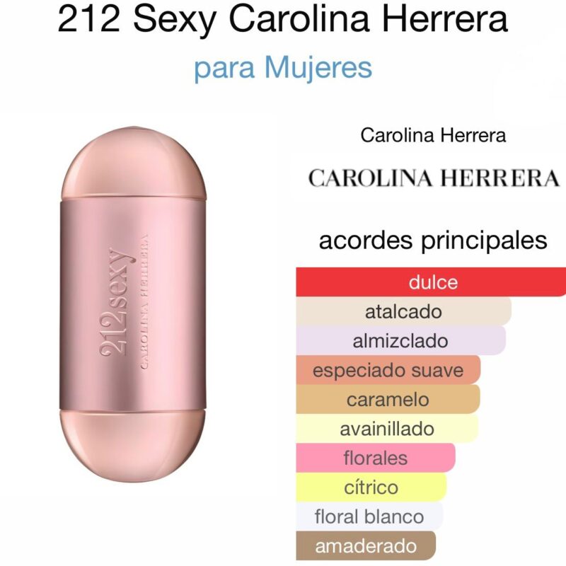 212 Sexy Carolina Herrera - para Mujeres - 100ml