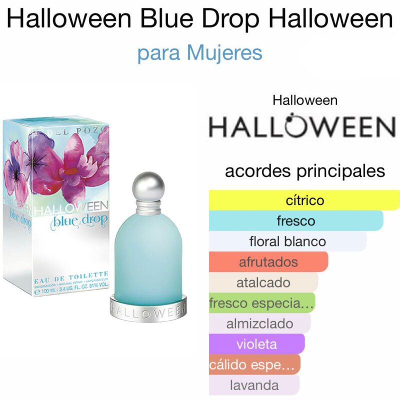 Halloween Blue Drop Halloween - para Mujeres - 100ml