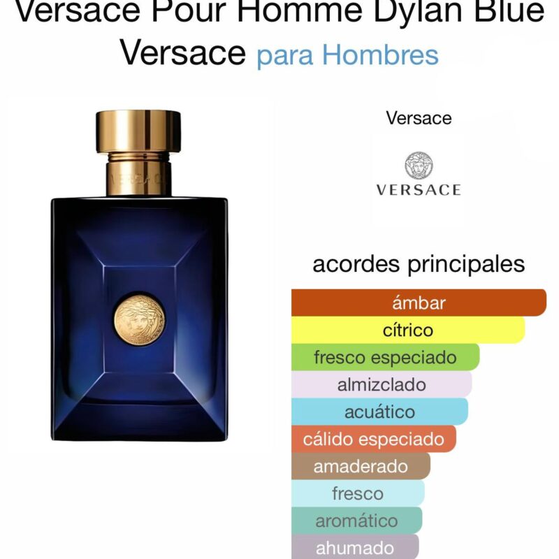 Versace Pour Homme Dylan Blue Versace - para Hombres - 100ml