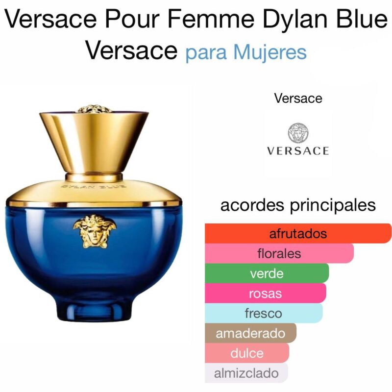 Versace Pour Femme Dylan Blue Versace - para Mujeres - 100ml