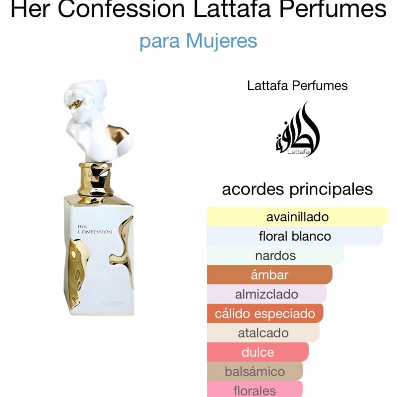 Her Confession Lattafa Perfumes - para Mujeres - 100ml