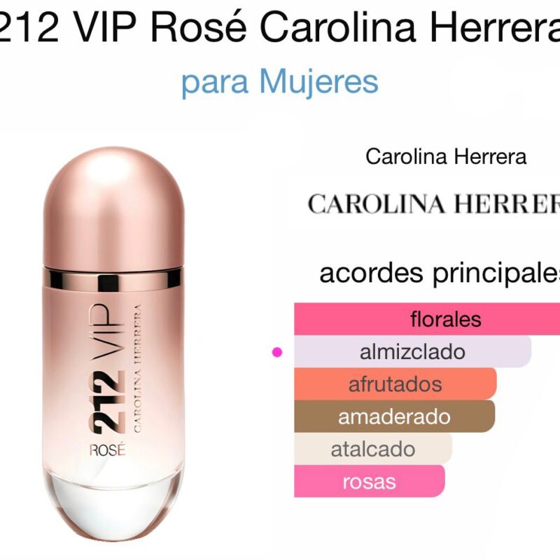 212 VIP Rosé Carolina Herrera - para Mujeres - 80ml