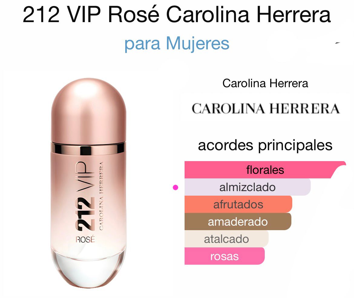 212 VIP Rosé Carolina Herrera - para Mujeres - 80ml
