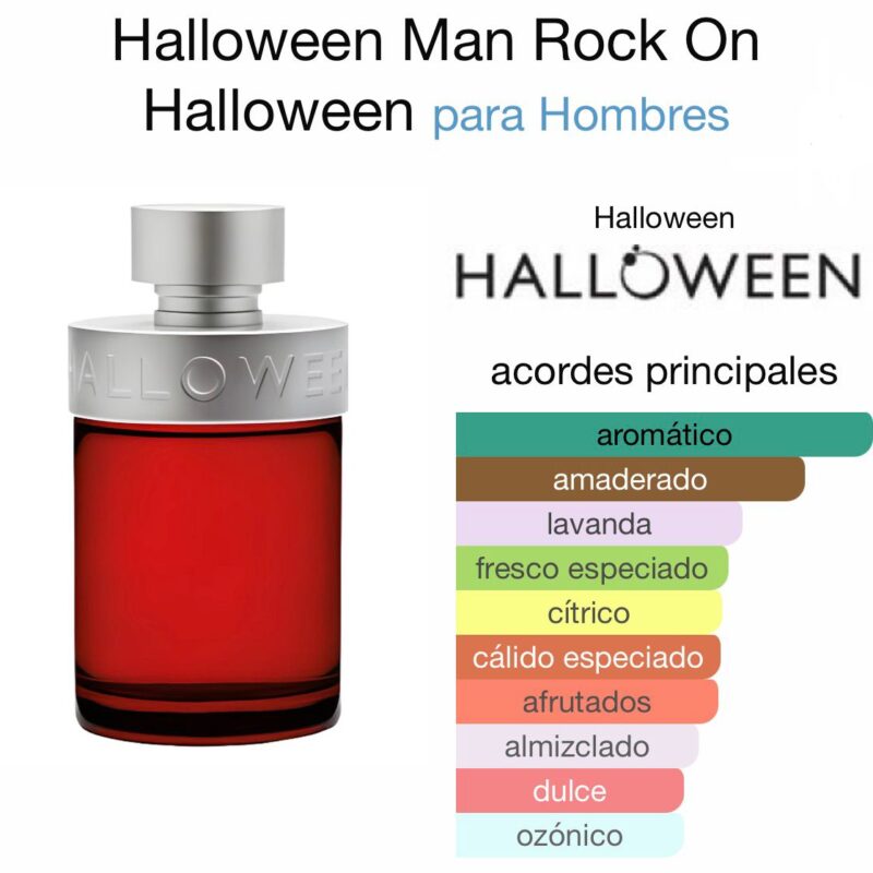 Halloween Man Rock On Halloween - para Hombres 125ml