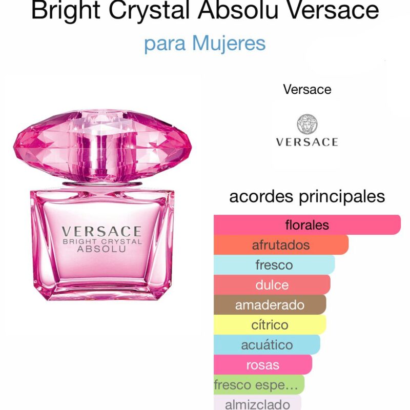 Bright Crystal Absolu Versace - para Mujeres 90ml