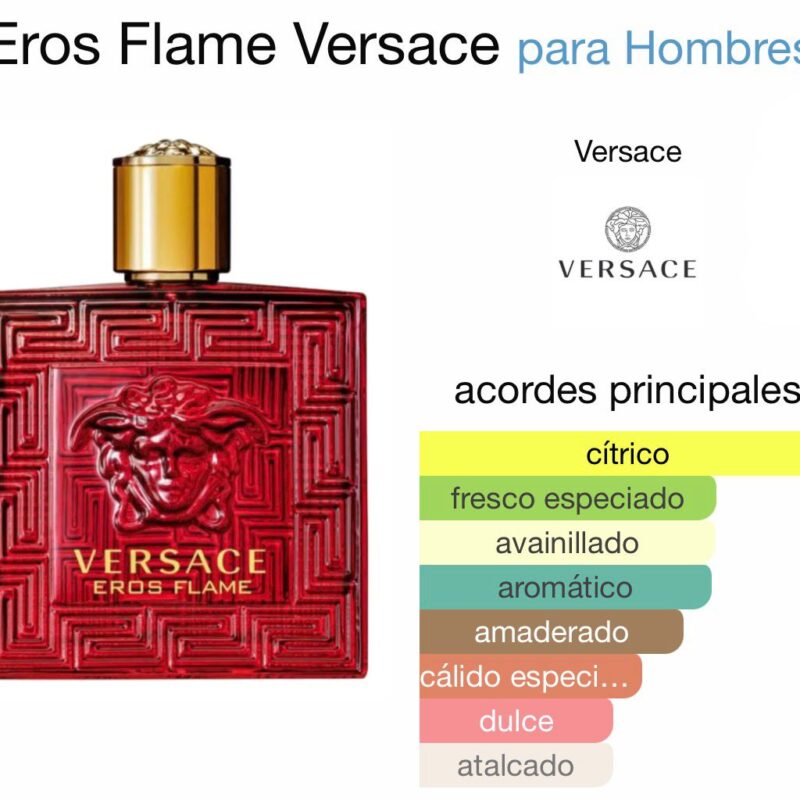 Eros Flame Versace - para Hombres 100ml