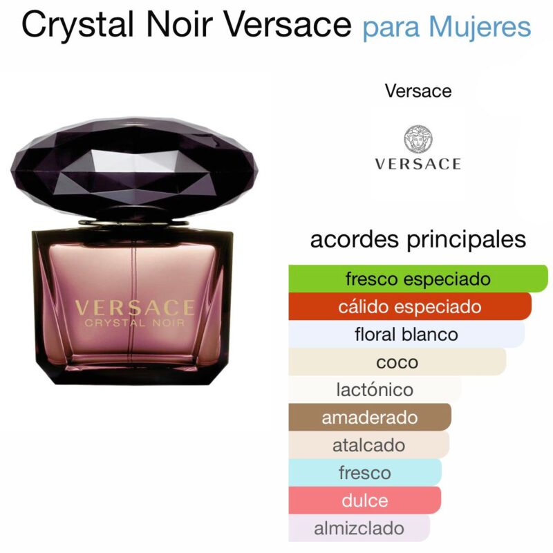Crystal Noir Versace - para Mujeres 90ml