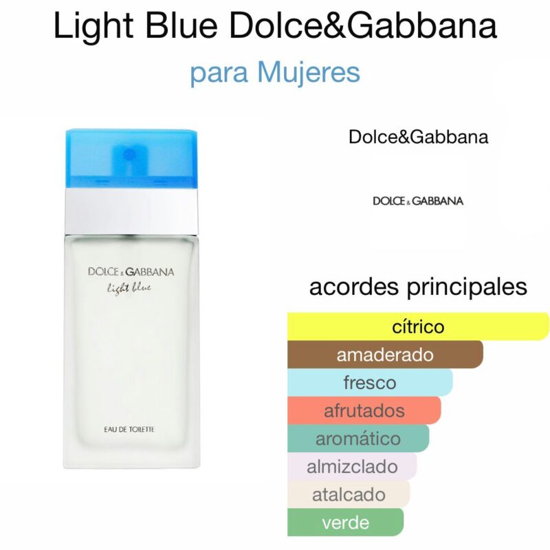 Ligth Blue Donce&Gabbana - para Mujeres